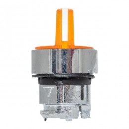 Механизм переключателя исполнительный ХB4 желт. на 2 положения с фиксацией с подсветкой с короткой ручкой PROxima EKF XB4BD2FL-Y