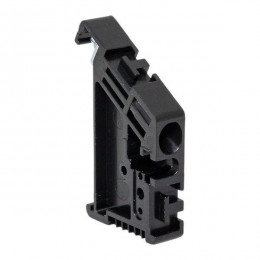 Ограничитель на DIN-рейку 1 винт EW пластик. EKF ahdw-ew