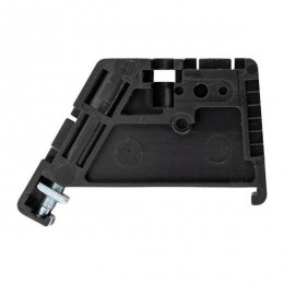 Ограничитель на DIN-рейку 1 винт EW пластик. EKF ahdw-ew