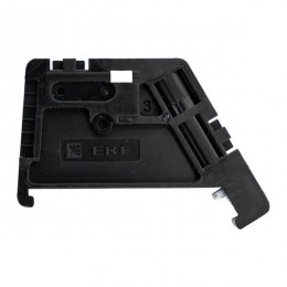 Ограничитель на DIN-рейку 1 винт EW пластик. EKF ahdw-ew