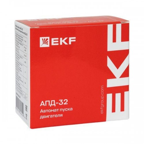 Выключатель автоматический для защиты двигателя АПД-32 0.4-0.63А EKF apd-me-0.63