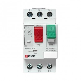Выключатель автоматический для защиты двигателя АПД-32 6-10А EKF apd-me-10