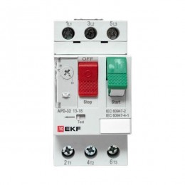 Выключатель автоматический для защиты двигателя АПД-32 13-18А EKF apd-me-18