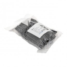 Держатель кабеля односторонний для прямого монтажа (145мм) черн. (уп.10шт) EKF ch-1-b-145