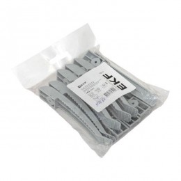 Держатель кабеля односторонний для прямого монтажа (145мм) сер. (уп.10шт) EKF ch-1-g-145