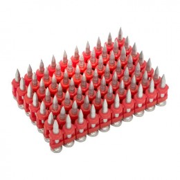 Гвозди кованые для монтажного пистолета по бетону металлу Bullet Type d3мм дл.25мм цинкование (уп.1000шт) Expert EKF cpn-3025bp