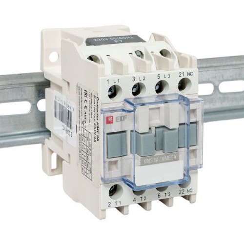 Контактор КМЭ 9А кат. 220В AC 1НЗ EKF ctr-s-9-220-nc