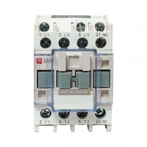 Контактор КМЭ 9А кат. 220В AC 1НЗ EKF ctr-s-9-220-nc