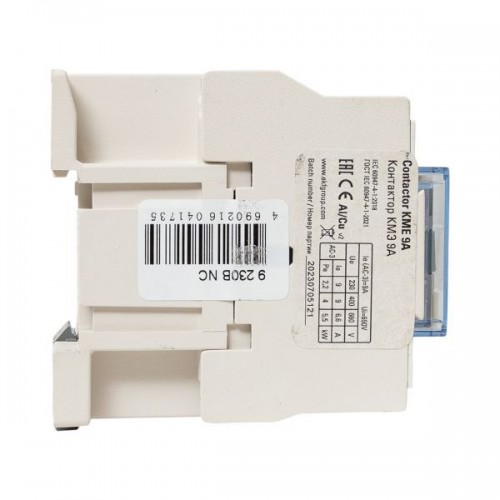 Контактор КМЭ 9А кат. 220В AC 1НЗ EKF ctr-s-9-220-nc