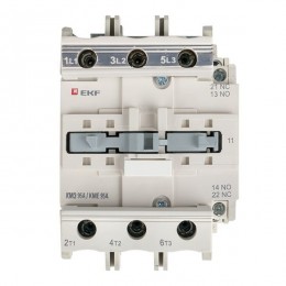 Контактор КМЭ 95А кат. 380В AC 1НО+1НЗ EKF ctr-s-95-380