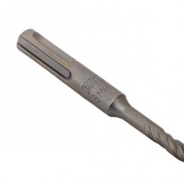 Бур по бетону SDS-plus 6х160мм 2 резца 4S спираль Master EKF db-6-160-2x4
