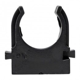 Держатель для труб (клипса) d16мм для монтажн. пистолета черн. (уп.100шт) Plast EKF derjp-z-16-black