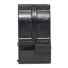 Держатель для труб (клипса) d16мм для монтажн. пистолета черн. (уп.100шт) Plast EKF derjp-z-16-black