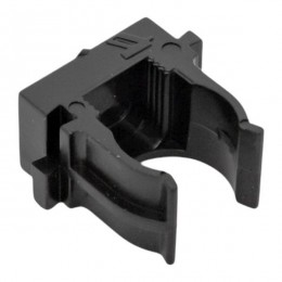 Держатель для труб (клипса) d16мм для монтажн. пистолета черн. (уп.100шт) Plast EKF derjp-z-16-black