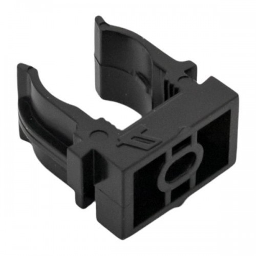 Держатель для труб (клипса) d16мм для монтажн. пистолета черн. (уп.100шт) Plast EKF derjp-z-16-black