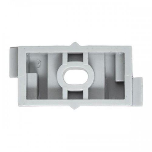 Держатель для труб (клипса) d20мм для монтажн. пистолета сер. (уп.100шт) Plast EKF derjp-z-20