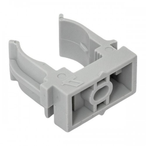 Держатель для труб (клипса) d20мм для монтажн. пистолета сер. (уп.100шт) Plast EKF derjp-z-20