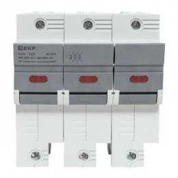 Предохранитель-разъединитель DF 22х58 3п (тип ПВЦ) EKF df223-e