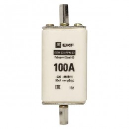 Вставка плавкая ППН-33 160/100А габарит 00 PROxima EKF fus-33/160/100