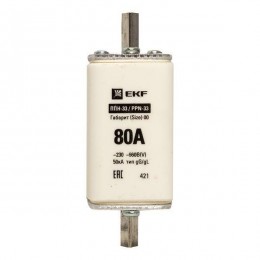 Вставка плавкая ППН-33 160/80А габарит 00 PROxima EKF fus-33/160/80