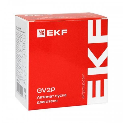 Выключатель автоматический для защиты двигателя GV2P 1-1.6А EKF gv2pm-1.6