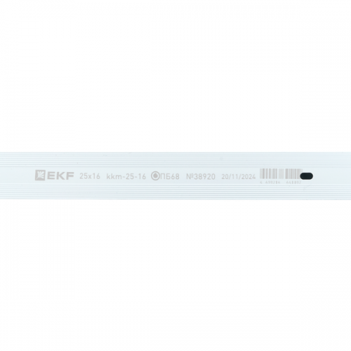 Кабель-канал 20х10 L2000 пластик бел. EKF kkm-20-10