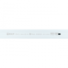 Кабель-канал 40х25 L2000 пластик бел. EKF kkm-40-25