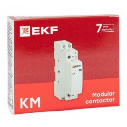 Контактор модульный КМ 16А NО+NC (1 мод.) EKF km-1-16-11