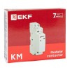 Контактор модульный КМ 20А 2NО (1 мод.) EKF km-1-20-20