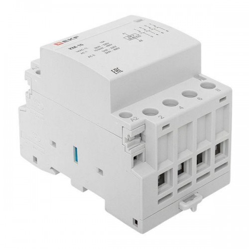 Контактор модульный КМ 16А 4NО (3 мод.) EKF km-3-16-40