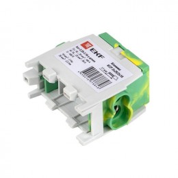 Клемма распределительная КСР с двойн. винтом 2х25/2х16 желт./зел. PROxima EKF ksr-2.25-2.16-y-green