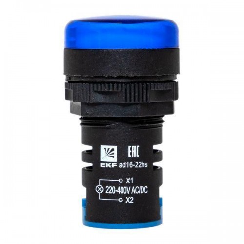 Матрица светодиодная AD16-22HS 220-400В AC/DC син. EKF ledm-ad16-b-230acdc