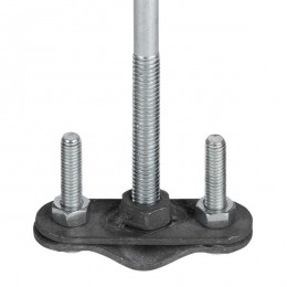 Держатель фасадный L100мм HZ EKF lp-d2307