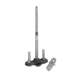 Держатель фасадный L100мм HZ EKF lp-d2307