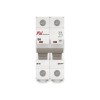 Выключатель автоматический модульный 2п B 6А 10кА AV-10 AVERES EKF mcb10-2-06B-av