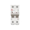 Выключатель автоматический модульный 2п C 16А 10кА AV-10 AVERES EKF mcb10-2-16C-av
