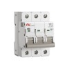 Выключатель автоматический модульный 3п C 50А 10кА AV-10 AVERES EKF mcb10-3-50C-av