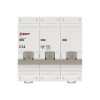 Выключатель автоматический модульный 3п C 16А 10кА ВА 47-100 PROxima EKF mcb47100-3-16C-pro