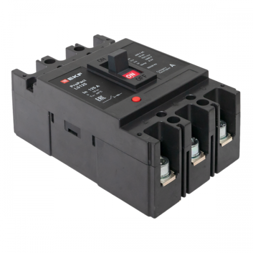 Выключатель автоматический 3п 125А 18кА LS125 ProPact EKF mccb-125-18-3-125-ls