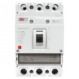 Выключатель автоматический 3п 160А 35кА AV POWER-2/3 TR AVERES EKF mccb-23-160-TR-av