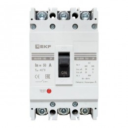 Выключатель автоматический 3п 100/50А 35кА ВА-99М PROxima EKF mccb99-100-50m