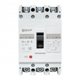 Выключатель автоматический 3п 100/63А 35кА ВА-99М PROxima EKF mccb99-100-63m