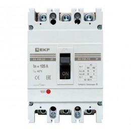 Выключатель автоматический 3п 250/125А 35кА ВА-99М PROxima EKF mccb99-250-125m