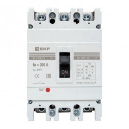 Выключатель автоматический 3п 250/200А 35кА ВА-99М PROxima EKF mccb99-250-200m