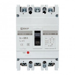 Выключатель автоматический 3п 250/225А 35кА ВА-99М PROxima EKF mccb99-250-225m