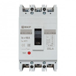 Выключатель автоматический 3п 63/16А 25кА ВА-99М PROxima EKF mccb99-63-16m