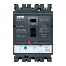 Выключатель автоматический 3п 100/50А 36кА ВА-99C Compact NS PROxima EKF mccb99C-100-50