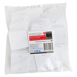 Бирка кабельная маркировочная У-134 (большой квадрат) (уп.100шт) EKF mt-134-bs