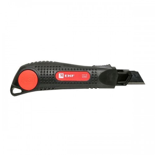 Нож строительно-монтажный 18мм НСМ-50 (18мм)(SK4) Heavy Duty (до 25кг) Expert EKF ncm-50-exp