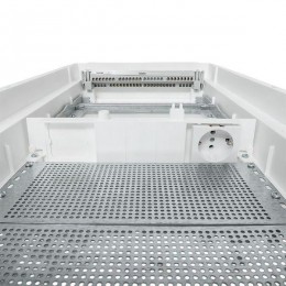 Щит комбинированный встраив. Nova 2 DIN-рейки + 2 монтаж. платы 4 габарит IP41 с пластик. дверью EKF nv-cb-pd-2+2